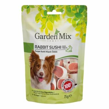 8877-Gardenmix Tavşan Sushi Köpek Ödül 75gr