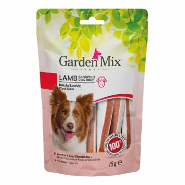 8891-Gardenmix Kuzulu Sandviç Köpek Ödül 75gr