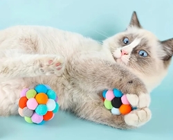 Shippo - Shippo Büyük Ponpon Sünger Top 