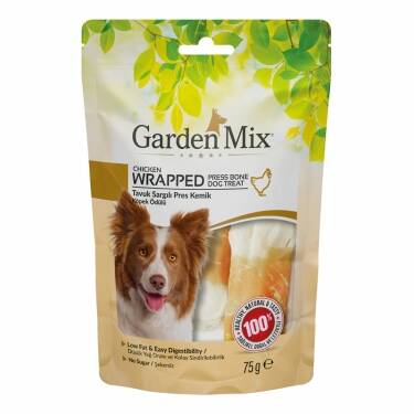 8921-Gardenmix Sargılı Pres Kemik Köpek Ödül 75gr