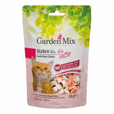 8778-Gardenmix Kuzulu Sushi Kedi Ödül 60gr