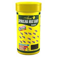 Ahm Spirulina Max Baby Granulat Balık Yemi 100ml