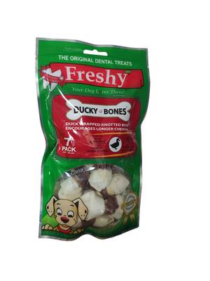 Freshy Ördekli Burgu Bones Köpek Kemik Ödül 7li - 1