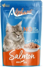 Alpha - Alpha Somonlu Jöleli Kedi Pouch 85gr*24 lü