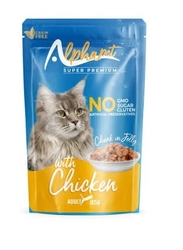 Alpha - Alpha Tavuklu Jöleli Kedi Pouch 85gr*24 lü