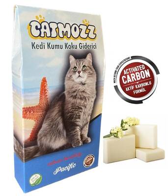 Catmozz Aktif Karbonlu Kedi Kumu Koku Giderici Sabun