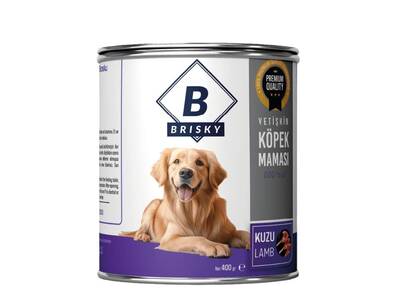 Brisky Kuzu Etli Köpek Konservesi 12 li - 1