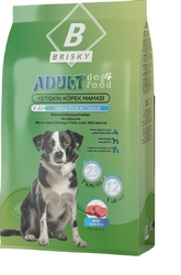 Brisky - Brisky Sığır Etli Kuru Köpek Maması 15 kg