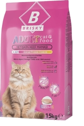 Brisky - Brisky Tavuklu Kuru Kedi Maması 15 kg