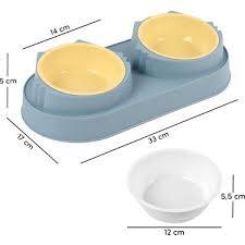 Shippo-002-1520 Kulaklı İkili Mama Kabı