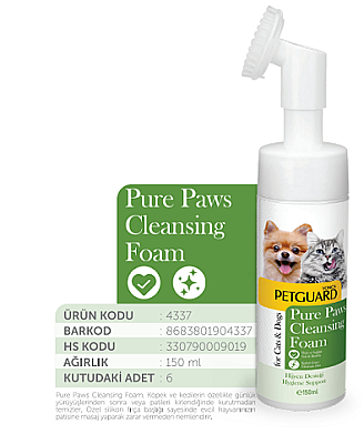 Petguard Pati Temizleme Köpük 150 ml - 1