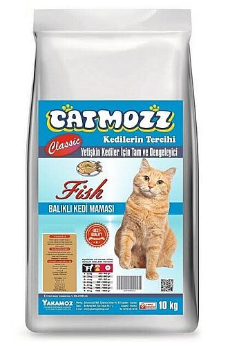 Catmoz Balıklı Kedi Maması 15 kg