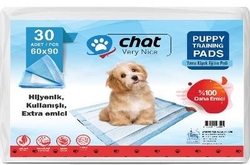 CHAT - Chat Köpek Çiş Eğitim Pedi (60*90) 30 lu(Bantlı)