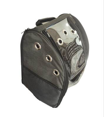 Şeffaf Sırt Taşıma Çantası Haki (23*33*40)