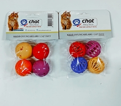 CHAT - Chat Kedi Oyun Topu 4 lü