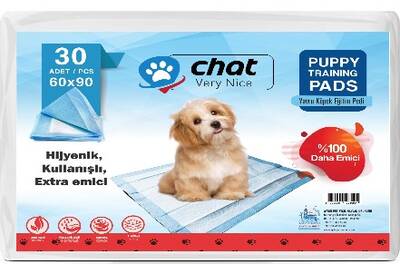 Chat Köpek Çiş Eğitim Pedi (60*90) 30 lu