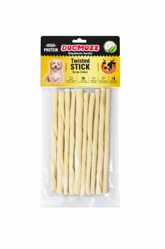 Dogmozz Beyaz Burgu Çubuk Köpek Ödül 10 lu