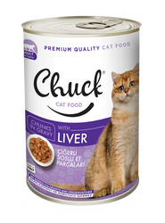 Chuck Ciğerli Soslu Kedi Konservesi 450 g 24 lü