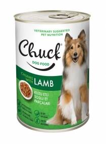 Chuck Köpek Kuzu Etli Konservesi 400 g 12 li - 1