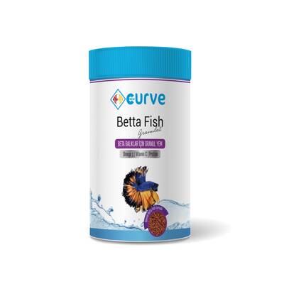 Curve Beta Fish Granül Balık Yemi 100 ml - 1