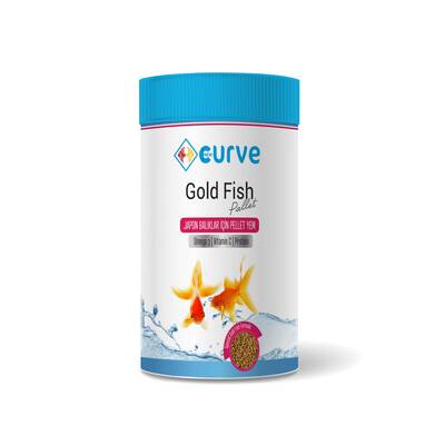 Curve Gold Fish Pellet Japon Balık Yemi 100 ml