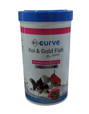 Curve Koi&Gold Fish Mix Pond Balık Yemi 1000 ml (100 gr)