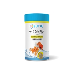 Curve Koi&Gold Fish Naturel Pond Balık Yemi 1000 ml (100 gr)