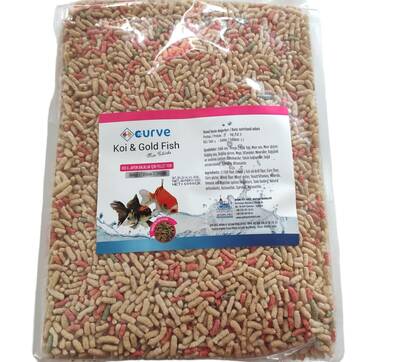 Curve Koi&Gold Fish Pond Stick Balık Yemi 1 kg(Mix) - 1