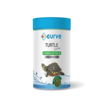 Curve Turtle Sticks Kaplumbağa Yemi 100 ml