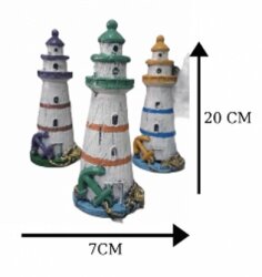 Curve - D301 Çapalı Fener Akvaryum Dekoru