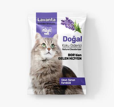 Magic Power Kedi Kumu Kokusu Lavanta 15 li - 1