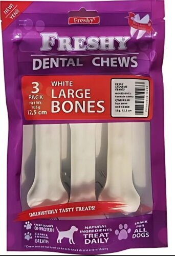 Freshy Dental Chews Kemik 12,5 cm 3 lü