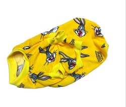 Shippo - Shippo Penye Bugs Bunny Sarı Tişört Kolsuz 5 li