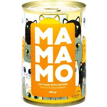 Mama Mo Tavuklu Kedi Konservesi 400 gr 24lü - 1