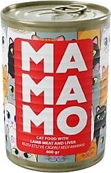 Mama Mo Kuzu ve Ciğerli Yavru Kedi Konservesi 400 gr 24lü