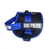 Dog Police Sırt Tasması Küçük Mavi 43 cm