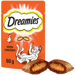 Dreamies - Dreamies Tavuklu Kedi Ödülü 60gr 6lı