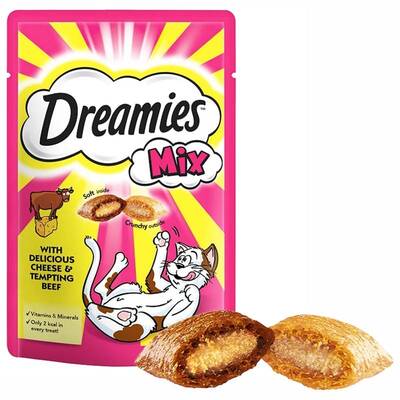 Dreamies Peynirli&Büftek Kedi Ödülü 60gr 6lı