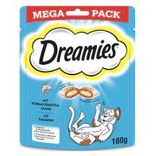 Dreamies - Dreamies Somonlu Kedi Ödülü 180gr 4lü