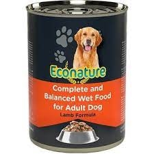 Econature Kuzulu Köpek Konservesi 400 gr 12li