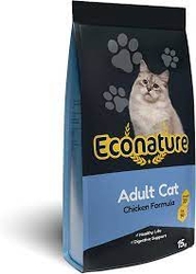 Econature - Econature Yetişkin Tavuklu Kedi Maması 15 kg