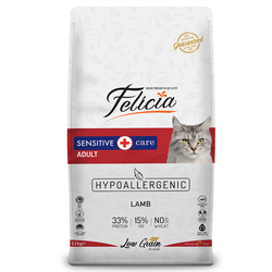 Felicia - Felicia Kuzu Etli Yetişkin Kedi Maması 12 Kg 