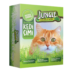 Jungle - Jungle Kedi Çimi Kutulu Fileli 6 lı