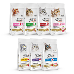 Felicia - Felicia Kolajenli Tavuklu Yavru Kedi Maması 2 kg
