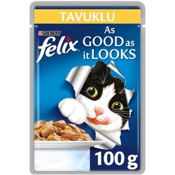Felix - Felix Tavuklu Pouch Yaş Kedi Maması 85 gr 26 lı