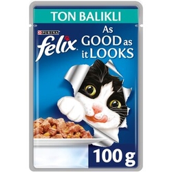 Felix - Felix Ton Balıklı Pouch Yaş Kedi Maması 85 gr 26 lı