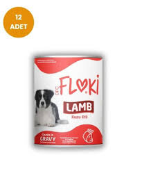 Floki Kuzu Etli Köpek Konservesi 12*400gr