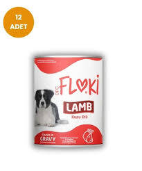 Floki Kuzu Etli Köpek Konservesi 12*400gr - 1