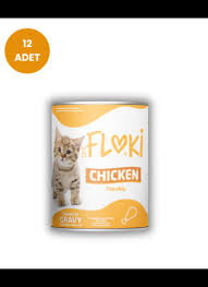 Floki Tavuklu Yavru Kedi Konservesi 12*400gr