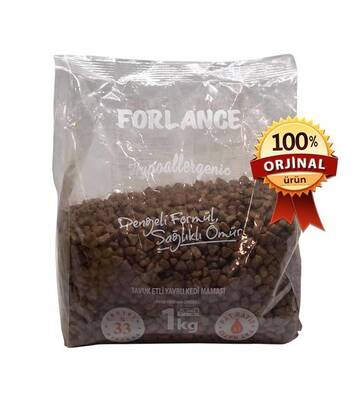 Forlance Tavuklu Yavru Kedi Maması (Şeffaf Poşet) 1 kg - 1